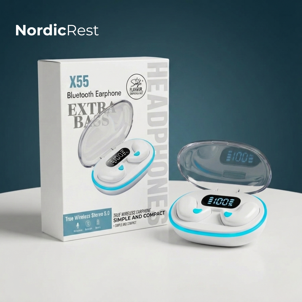 NanoBuds Søvnpropper - Søvnproppene som fjerner støyen – uten å merkes i øret.