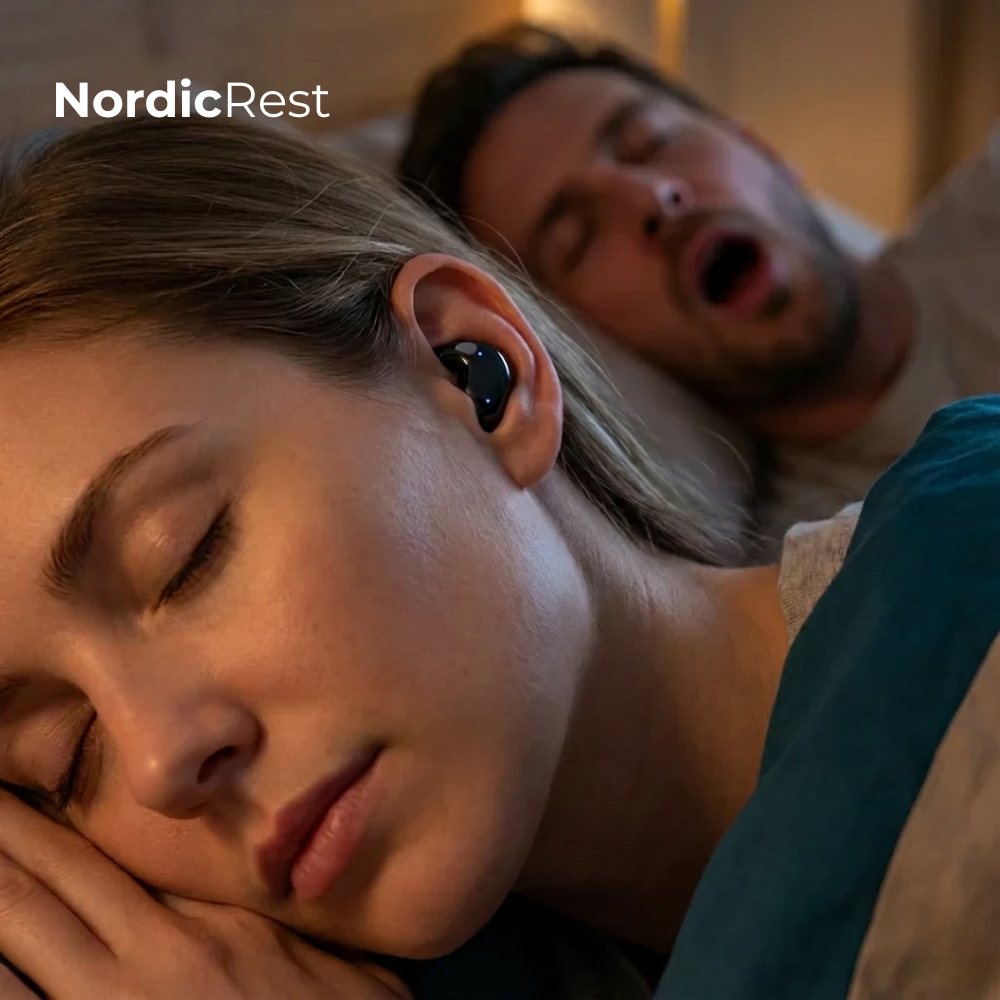 NanoBuds Søvnpropper - Søvnproppene som fjerner støyen – uten å merkes i øret.