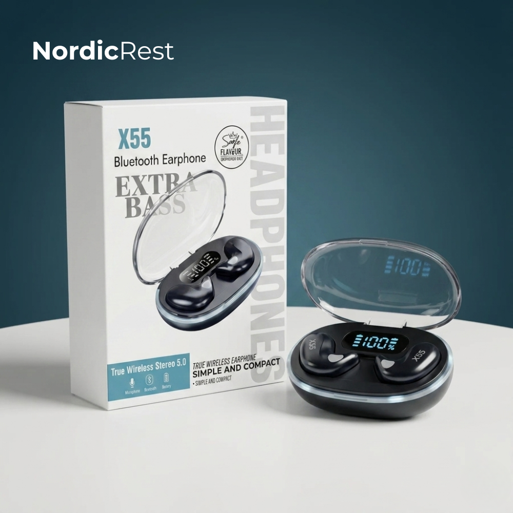 NanoBuds Søvnpropper - Søvnproppene som fjerner støyen – uten å merkes i øret.